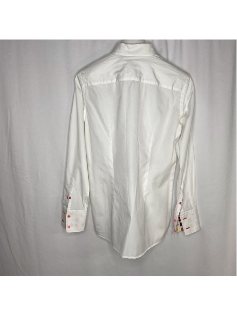 Coton Doux Paris Women’s Shirt White Tailored Cotton Cupcake Trim - Picture 11 of 13